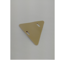 Бирка маркировочная мягкая У-136М (100 шт.) треугольник PROxima  mm-136-t  EKF