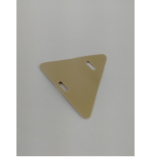 Бирка маркировочная мягкая У-136М (100 шт.) треугольник PROxima  mm-136-t  EKF