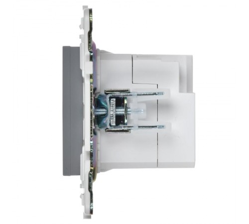 SKANDY Розетка USB A+C 3,1А SK-R14Gr серый   SK-U22-D31-K03  IEK