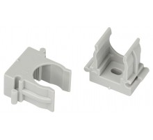 Крепеж клипса для труб  CLIP-16-G-MP d 16мм серый для монтажного пистолета (прямой монтаж) 100шт CLIP-16-G-MP  Б0062103  ЭРА