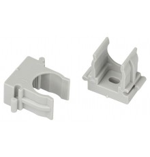 Крепеж клипса для труб  CLIP-16-G-MP d 16мм серый для монтажного пистолета (прямой монтаж) 100шт CLIP-16-G-MP  Б0062103  ЭРА