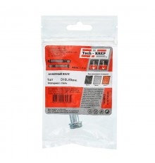 Анкерный болт 10х80 (1 шт) - пакет ( 0,047 кг)  103912  Tech-KREP