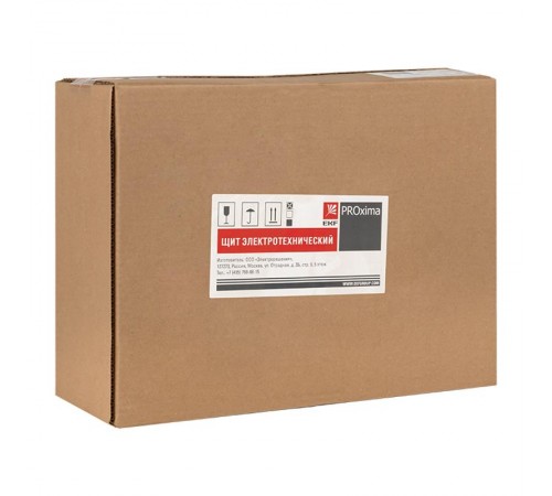 Щит распределительный навесной ЩРН-12 (ВхШхГ) 220х300х120мм IP31 PROxima  с шинами mb21-12sh  EKF