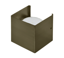 Светильник накладной односторонний GX53S-WALL 1BR под лампу GX53 230B бронза  4690612024448  IN HOME