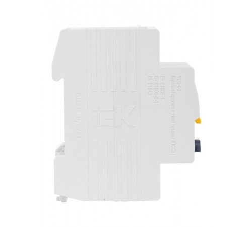 Выключатель дифференциальный (УЗО) ВД1-63 2п 80А 30мА тип AC  MDV10-2-080-030  IEK