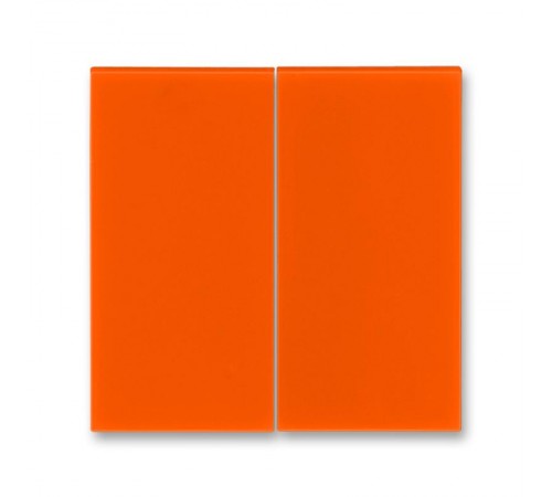 ABB Levit Оранжевый Сменная панель на клавиши для выключателя двухклавишного  ND3559H-A447 66  2CHH594470A8066  ABB