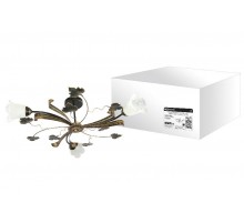 Люстра НСБ-02-01-3х40 "Модена" черный с золотом 3х40Вт E14  SQ0370-0021  TDM