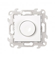 Светорегулятор LED поворотно-нажимной проходной 6-60Вт 230В белого цвета S24 Harmonie  2412313-030  Simon