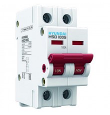 Выключатель нагрузки HSD100S 2PDSS0000C 00016 2 полюса 16А  13.04.000947  HYUNDAI
