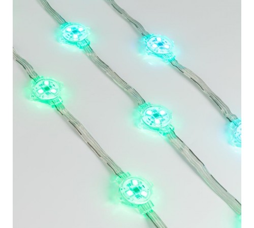 Модуль управляемый VISOR-SPI-5060-3-12V RGB 120deg (D30x16mm, 0.75W, IP68)  029377  Arlight