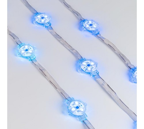 Модуль управляемый VISOR-SPI-5060-3-12V RGB 120deg (D30x16mm, 0.75W, IP68)  029377  Arlight