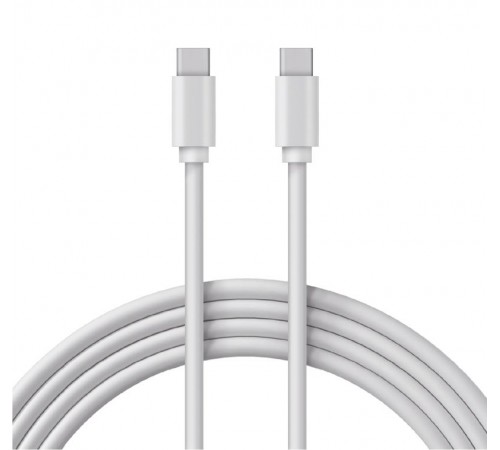 Кабель Type-C - Type-C PD 100W/1m/PVC/white/  18-1832  REXANT