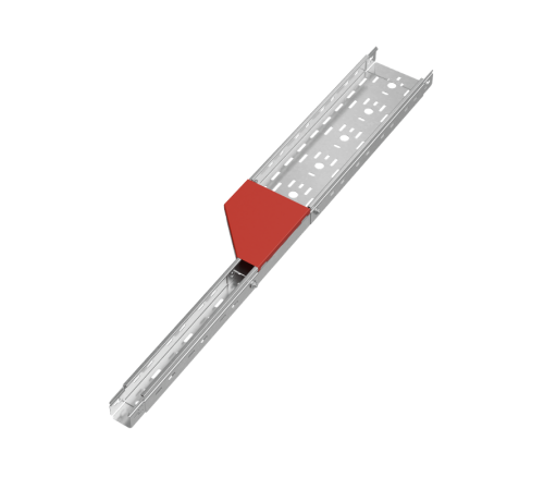 Крышка переходника левого 50-150 мм "ПЛЮС" HD  KPDplus50-150-L HD   КМ-профиль