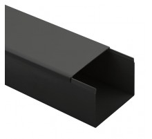 Кабель-канал ЭРА KK-B-80-40 80x40 черный 12м  Б0061658  ЭРА