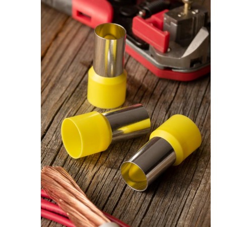 Наконечник штыревой втулочный изолированный НШвИ 70,0-20 (50шт.) EKF PROxima  nhvi-70.0-20  EKF