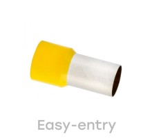 Наконечник штыревой втулочный изолированный НШвИ 70,0-20 (50шт.) EKF PROxima  nhvi-70.0-20  EKF