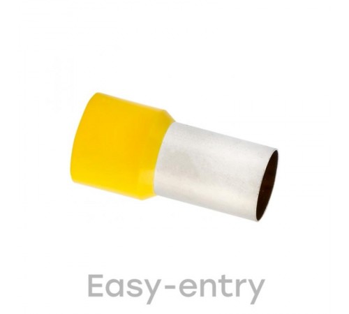 Наконечник штыревой втулочный изолированный НШвИ 70,0-20 (50шт.) EKF PROxima  nhvi-70.0-20  EKF