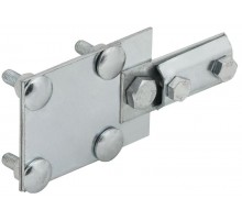 Заж. соед. контр. пр. 6-8мм-полоса 40мм оц. сталь  ZCC56-11-1-68-40  IEK