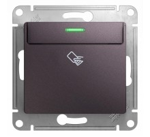 Glossa Сиреневый туман Выключатель карточный, сх.6, 10AX  GSL001469  SE