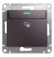 Glossa Сиреневый туман Выключатель карточный, сх.6, 10AX  GSL001469  SE
