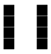 комплект накладок 4гр черный LS504TSASW Jung