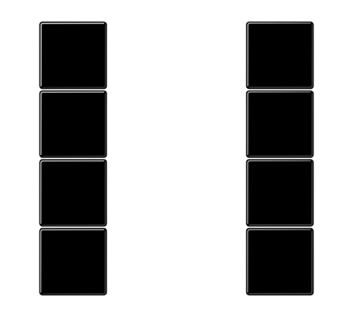 комплект накладок 4гр черный LS504TSASW Jung