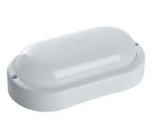 Светильник светодиодный пылевлагозащищенный для ЖКХ AL3005-1 в пластиковом корпусе 8W 4000K 220V IP65 белый  41316  Feron