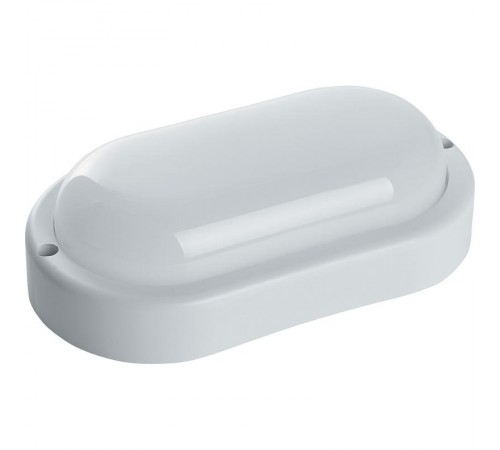 Светильник светодиодный пылевлагозащищенный для ЖКХ AL3005-1 в пластиковом корпусе 8W 4000K 220V IP65 белый  41316  Feron