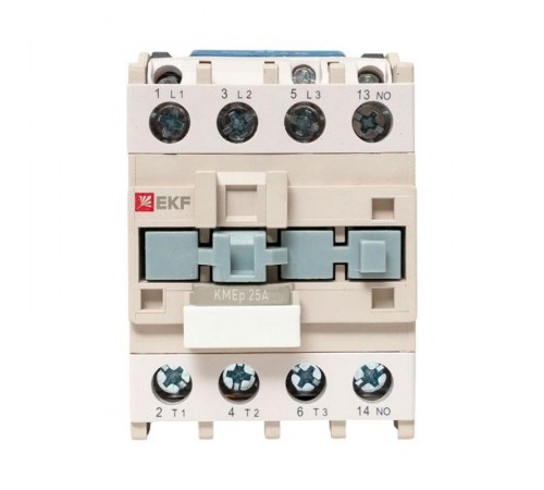 Контактор малогабаритный КМЭп 25А 24В DC 1NO EKF PROxima  ctr-s-25-24-p  EKF