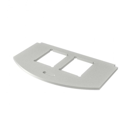 Монтажная пластина MP для лючка GES R2 тип C (сталь) (MP R2 2C)  7408806  OBO Bettermann