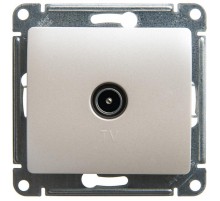 Glossa Перламутр TV Розетка проходная 4DB  GSL000692  SE