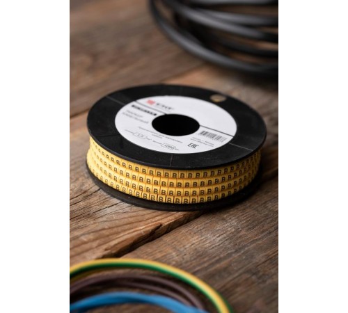 Маркер-кабельный 1,5кв.мм "B" (1000шт.) (ЕС-0) EKF PROxima  plc-KM-1.5-B  EKF