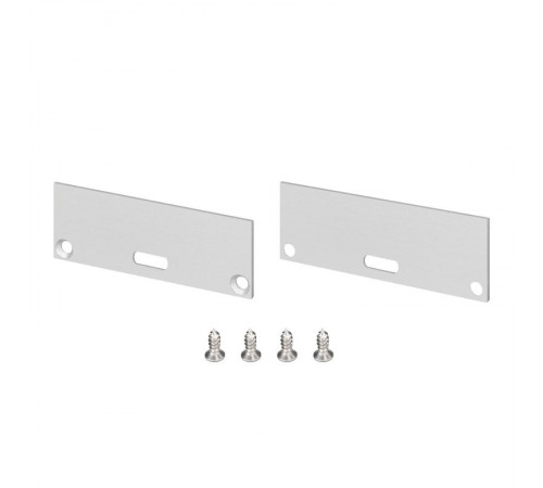 Заглушка LINIA60-FANTOM с отверстием (ARL, Алюминий) 046412  Arlight                              