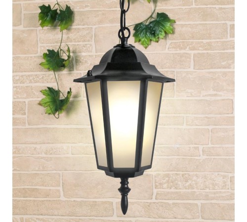 Светильник садово-парковый настенный 1004H черный (GL 1004H)  a035738  Elektrostandard