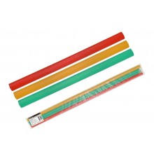 Трубки термоусаживаемые, набор 3 цвета по 3 шт. ТТкНГ(3:1)-25,4/8,5  SQ0548-1511  TDM