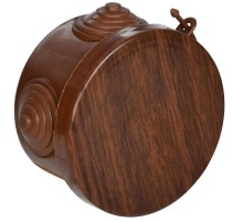 Коробка расп. КМ для о/п D=85х40мм IP54 4 вв. дуб  UKO21-085-040-000-K24-54  IEK