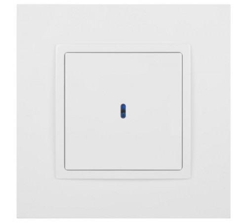 14-1102-01 Выключатель с подсветкой, 10АХ-250В, IP20, Эра Elegance, белый  Б0034215  ЭРА