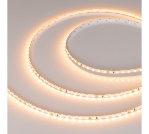 Лента светодиодная RT-A120-5mm 24V Warm2400 (9.6 W/m, IP20, 2835, 5m) (arlight, узкая)  018100(2)  Arlight