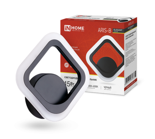 Светильник светодиодный бра ELEGANT ARIS-B 15Вт 230В 3000-6500K 1050Лм 600х85мм  4690612035338  IN HOME