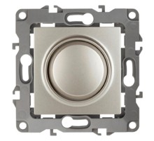 Светорегулятор поворотно-нажимной 12-4101-15  , 400ВА 230В,  перламутр  Б0019365  ЭРА