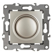 Светорегулятор поворотно-нажимной 12-4101-15  , 400ВА 230В,  перламутр  Б0019365  ЭРА