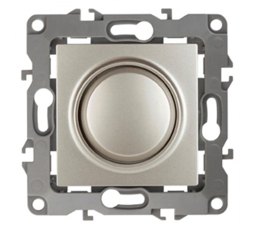 Светорегулятор поворотно-нажимной 12-4101-15  , 400ВА 230В,  перламутр  Б0019365  ЭРА