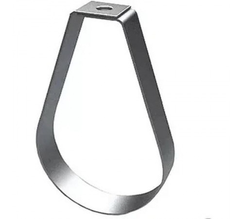 Хомут спринклерный без гайки, 6" (155-162мм) Д9, гальван. цинк, 868435  ХСП-155-162хД9-ЭЦ   Ostec