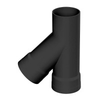 Тройник для двустен. труб. 45 град.. полипропилен. желтый. д.125  019125  DKC