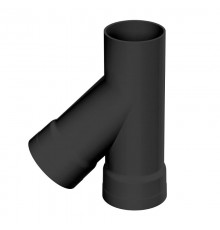 Тройник для двустен. труб. 45 град.. полипропилен. желтый. д.110  019110  DKC