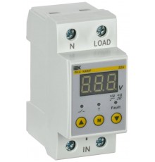 Реле напряжения РН-д однофазное 36мм 32А  IVR21-1-32  IEK