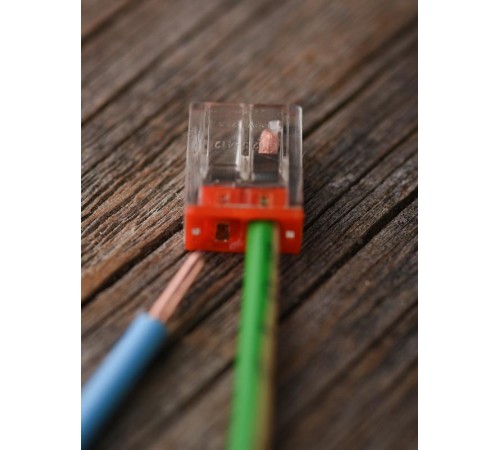 Строительно-монтажная клемма СМК 2273-242 (с пастой) 2 отверстия 0,5-2.5мм2 (100шт.) EKF PROxima  plc-smk-2273-242  EKF