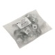 Скоба металлическая двухлапковая СМД d19-20мм (10шт.) PROxima  sm-2-19-20-r  EKF