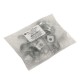 Скоба металлическая двухлапковая СМД d19-20мм (10шт.) PROxima  sm-2-19-20-r  EKF