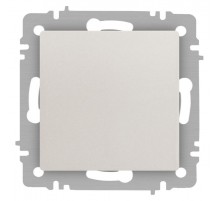 Кнопка Intro Accent 6-109-06 , 10А-250В, IP20, СУ, перламутр  Б0063615  Intro